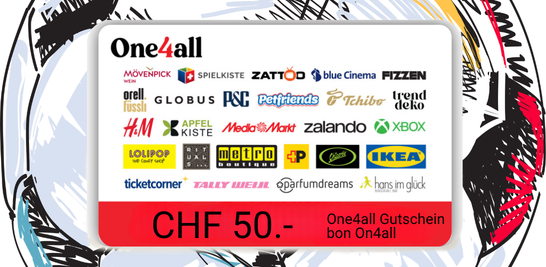 Image of Gutschein One4all 50 CHF
